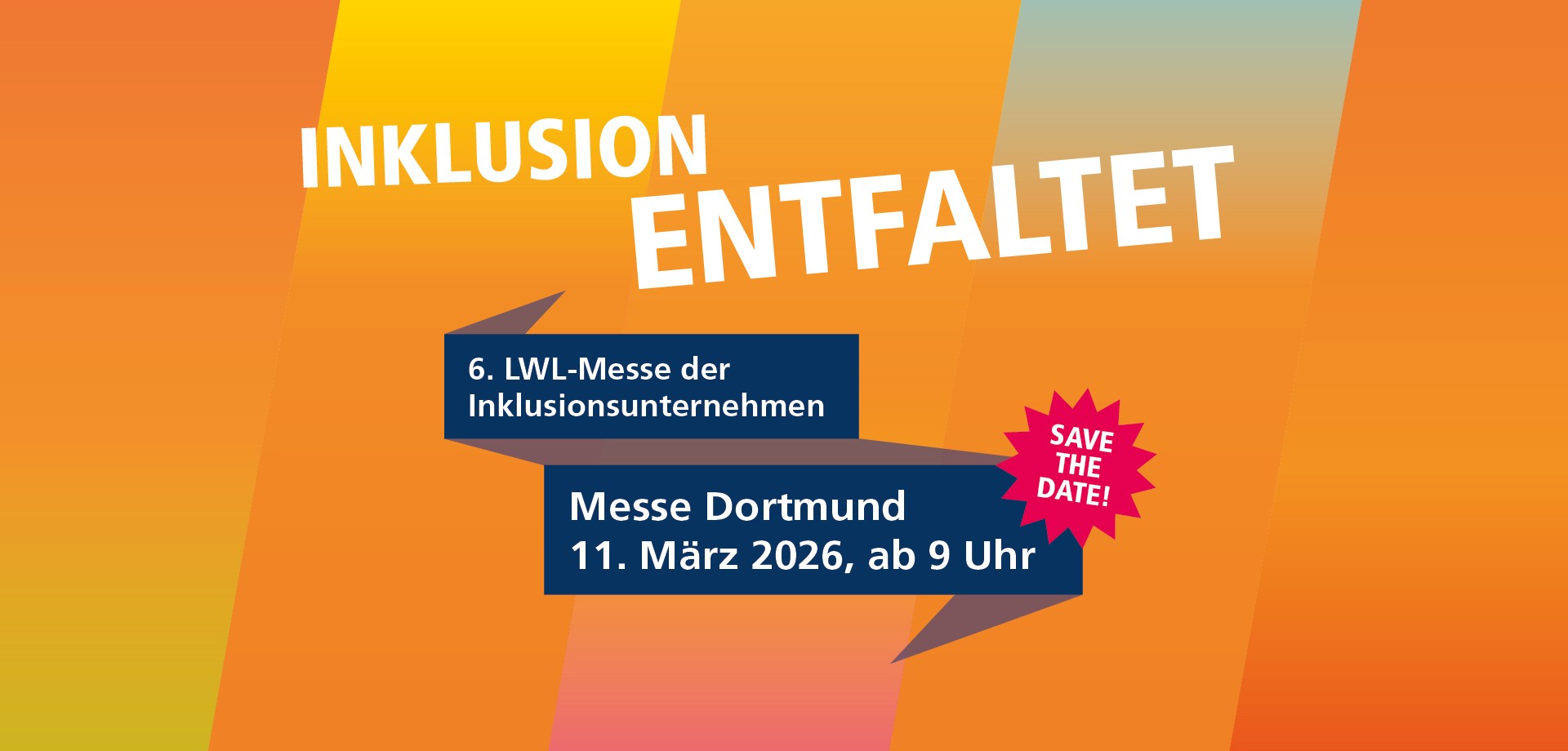 Logo der LWL-Messe 2026 inklusive Save the Date für den 11. März 2026